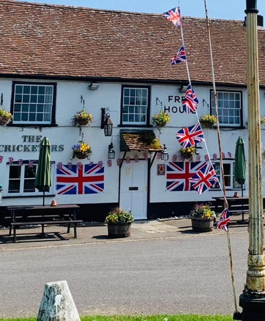 ホテル The Cricketers Arms グロソップ エクステリア 写真